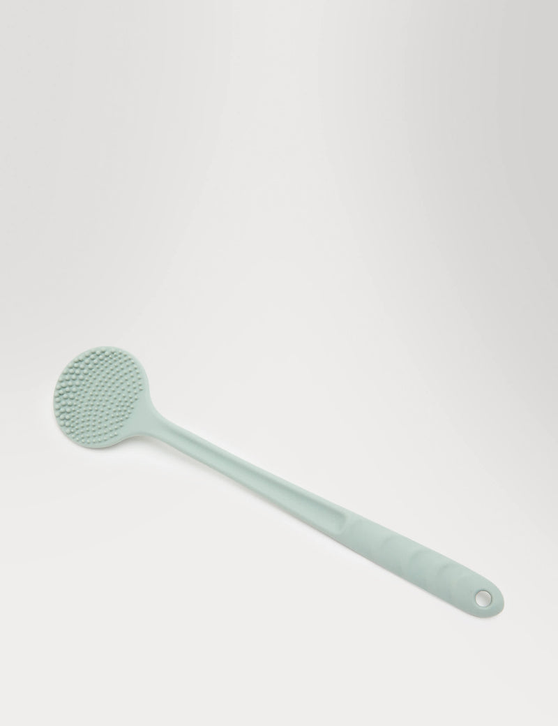 Bloom silicone body brush with long handle - British product