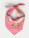 Jaeger silk scarf square print 63cm (British brand)