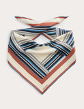 Jaeger pure silk geometric scarf 64cm - British product