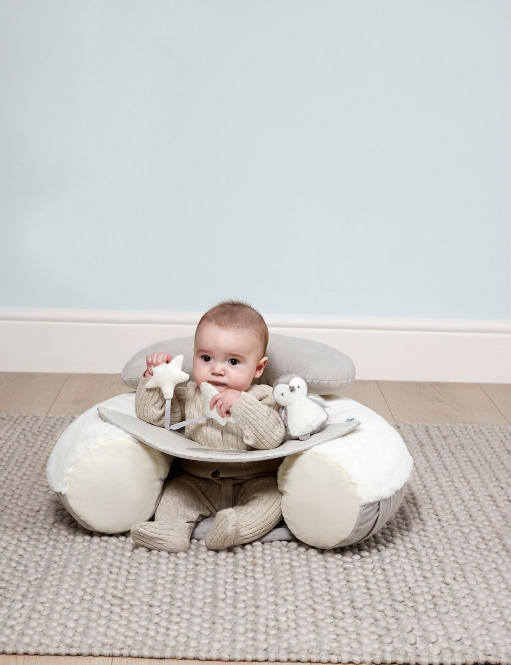 Wish Upon a Cloud Sit & Play Floor Seat (6 Mths) GOODS M&S