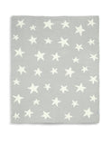 Mamas & Papas grey chenille star print shawl, UK version