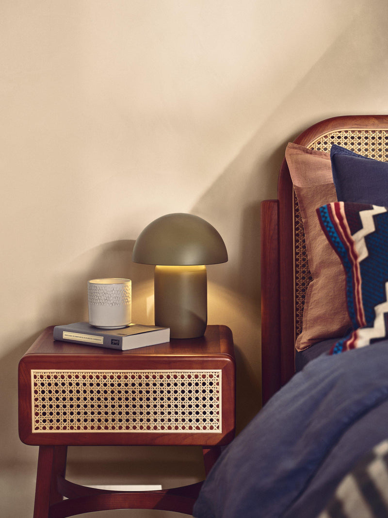 John Lewis mushroom rechargeable dimmable table lamp, UK version