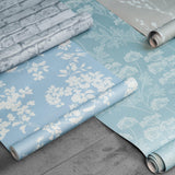 John Lewis cow parsley wallpaper with line drawn design, UK version
