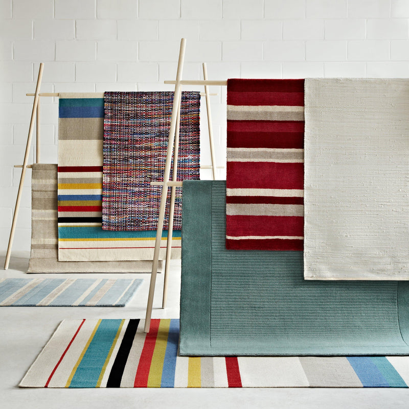 John Lewis Amelia stripe hand loomed rug 150x90cm - British product