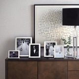 Carrs Berkeley Plain sterling silver photo frame 18x13.5cm - British product