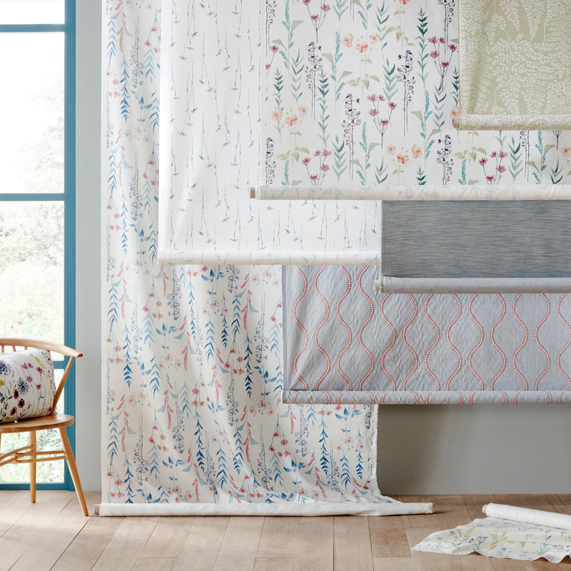 John Lewis Longstock floral furnishing fabric in multi colour, UK version