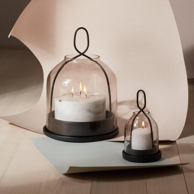 John Lewis No.150 smoke glass lantern small - British product