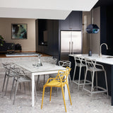 Kartell Masters stackable chair by Philippe Starck in polypropylene - British product