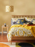 Orla Kiely Juniper Stem lampshade in yellow - British product