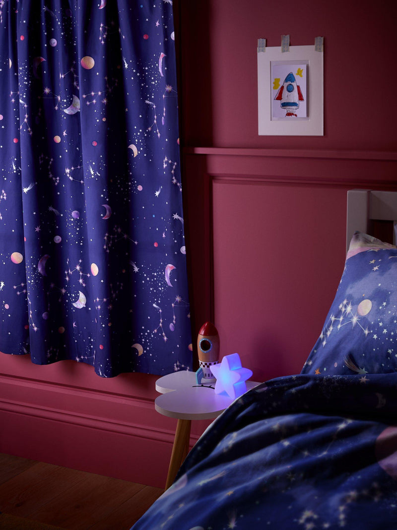 John Lewis glow in the dark curtains 117x182cm, imported from the UK