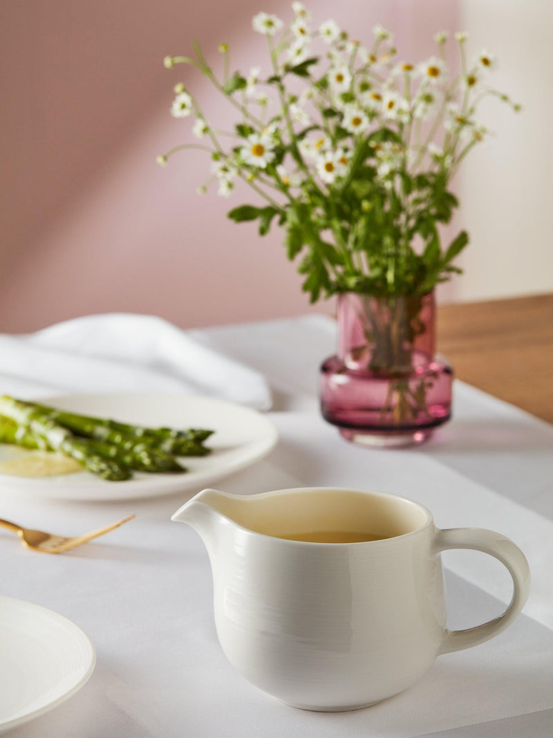 John Lewis Luna fine china sauce boat in Natural, UK version