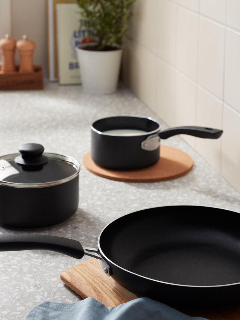John Lewis non-stick pan set 3 piece (British brand)