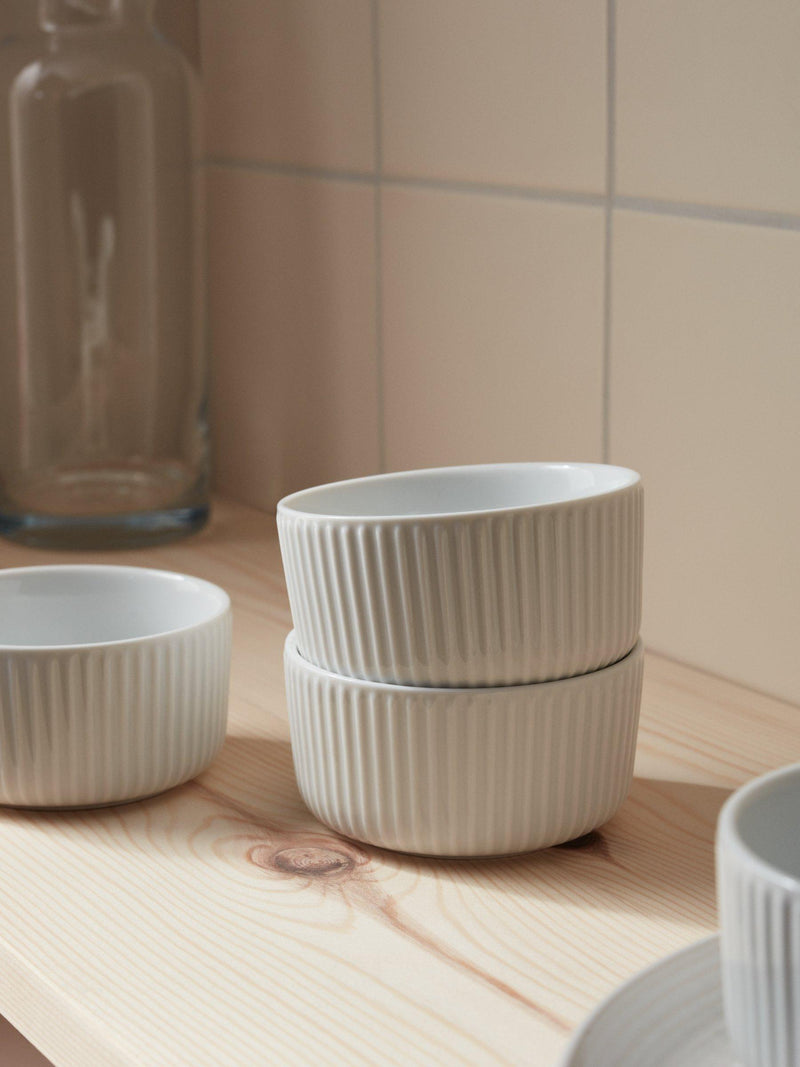 John Lewis white porcelain ramekins set of 4 (British brand)