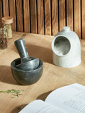 John Lewis fine china salt pig grey, imported from the UK