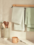 John Lewis waffle tea towel in terry cotton, UK version