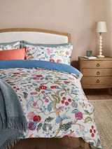 John Lewis John Lewis Fruit Tree Pure Cotton Sateen Duvet Cover Set, Double- Buy online at McGrocer