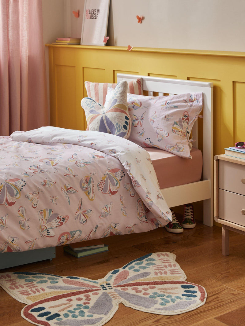 John Lewis butterfly-shaped cotton rug for kids, UK version