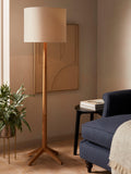 John Lewis Dara floor lamp in FSC certified oak (British brand)