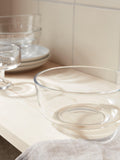 John Lewis Glass Dessert Bowls Clear 14.5cm, imported from the UK