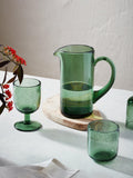 John Lewis colourful tinted bubble glass jug, 1.1L, UK version