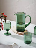 John Lewis colourful tinted bubble glass jug, 1.1L, UK version