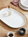John Lewis oval fine china serving platter white 38.7cm, UK version