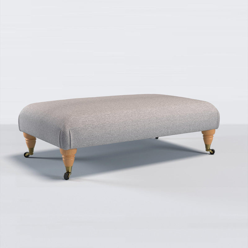 John Lewis Otley footstool with castor feet, UK version