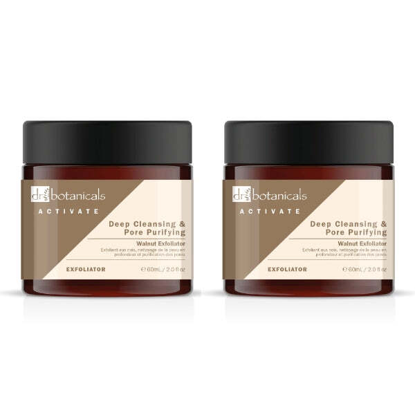 Dr Botanicals Activate Deep Cleansing Exfoliator 60ml x 2