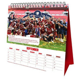 Arsenal FC 2025 Desktop Calendar