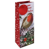 Superdrug Eurowrap Robin Christmas Bottle Bag (Pack of 12)- Buy online at McGrocer