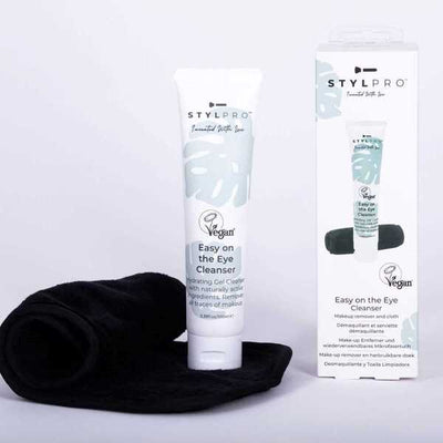 Superdrug STYLPRO Easy on the Eye Makeup Remover Kit (Tube & Cloth)- Buy online at McGrocer