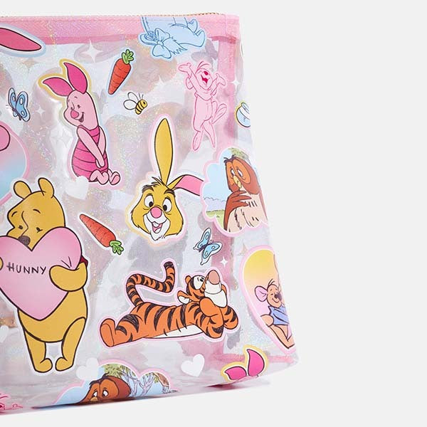 Skinnydip London Disney Winnie the Pooh Cute Sticker Wash Bag 100% TPU