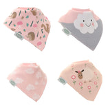 Superdrug Ziggle Cuddly Pink Bandana Dribble Bib Set- Buy online at McGrocer