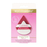 Superdrug Brushworks Limited Edition Triangular Powder Puff Duo (Red)- Buy online at McGrocer