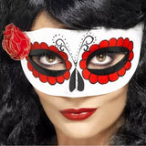 Superdrug Smiffys Adult Day Of The Dead Eye Mask- Buy online at McGrocer
