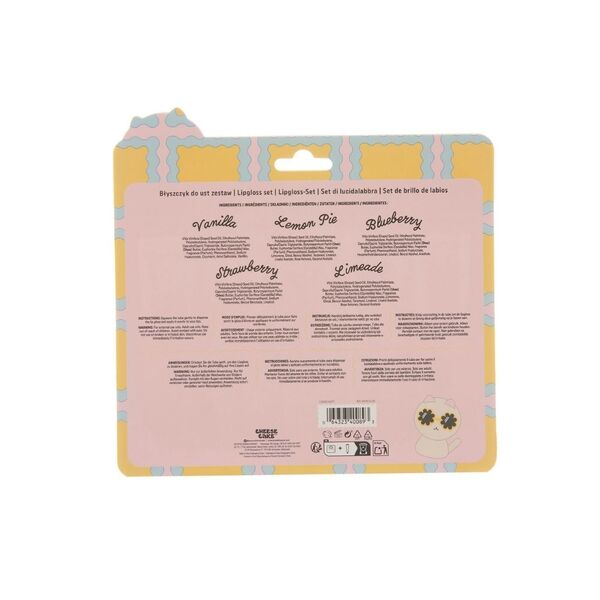 Cheesecake Lip Gloss Set - Assorted 5x12ml