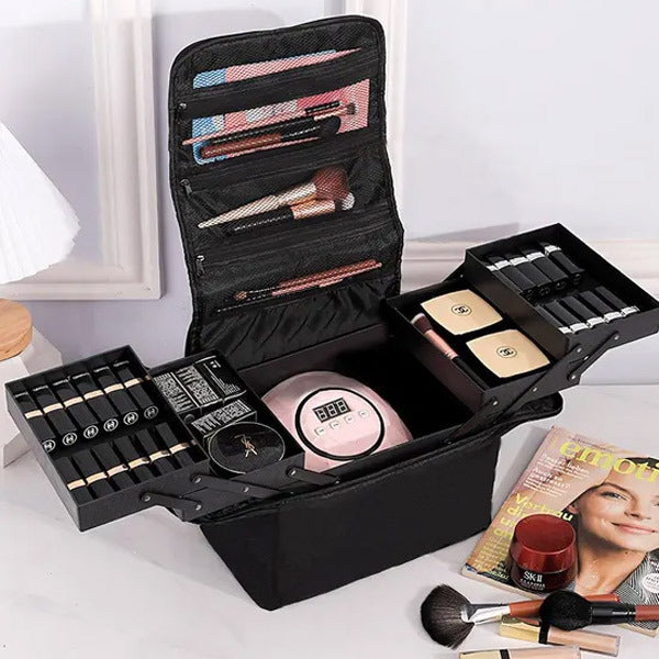 Livingandhome Portable Tattoo Supplies Organizer Makeup Case