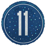 Superdrug Unique Party Prismatic 11th Birthday Foil Balloon- Buy online at McGrocer