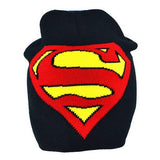 Superdrug Superman rens Official Logo Roll Down Beanie Hat (Junior)- Buy online at McGrocer