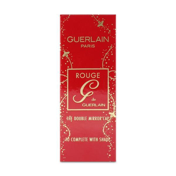 Guerlain Rouge The Double Mirror Lipstick Cap Sparkling Red