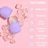 Glow Cube Ice Facial Cube Purple