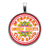 The Beatles Sgt Pepper Enamelled Keyring