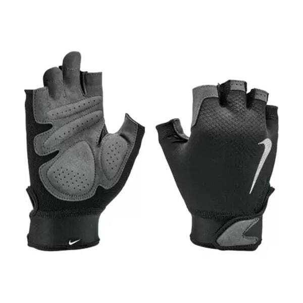 Nike Mens Ultimate Heavyweight Fitness Fingerless Gloves (L)