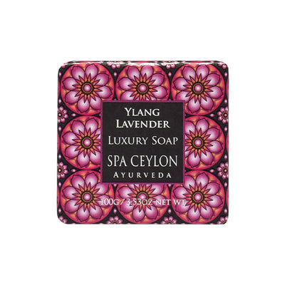Superdrug SPA CEYLON Ylang Lavender Luxury Soap -100g- Buy online at McGrocer