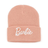 Superdrug Barbie Womens Embroidered Logo Beanie- Buy online at McGrocer