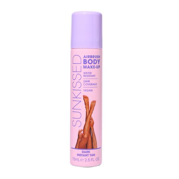Sunkissed Airbrush Body Make-up Dark 75ml