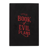 Superdrug Something Different Little Book Evil Plan Velvet A5 Notebook- Buy online at McGrocer