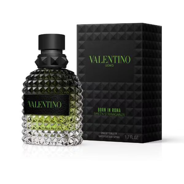 Valentino Born in Roma Green Stravaganza Perfume 50ml (British brand)