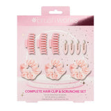 Superdrug Brushworks Complete Hair Clip & Scrunchie Set- Buy online at McGrocer