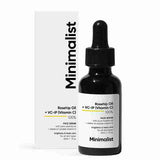 Superdrug Minimalist Rosehip Oil + VC-IP (Vitamin C) 100% Face Serum 30ml- Buy online at McGrocer